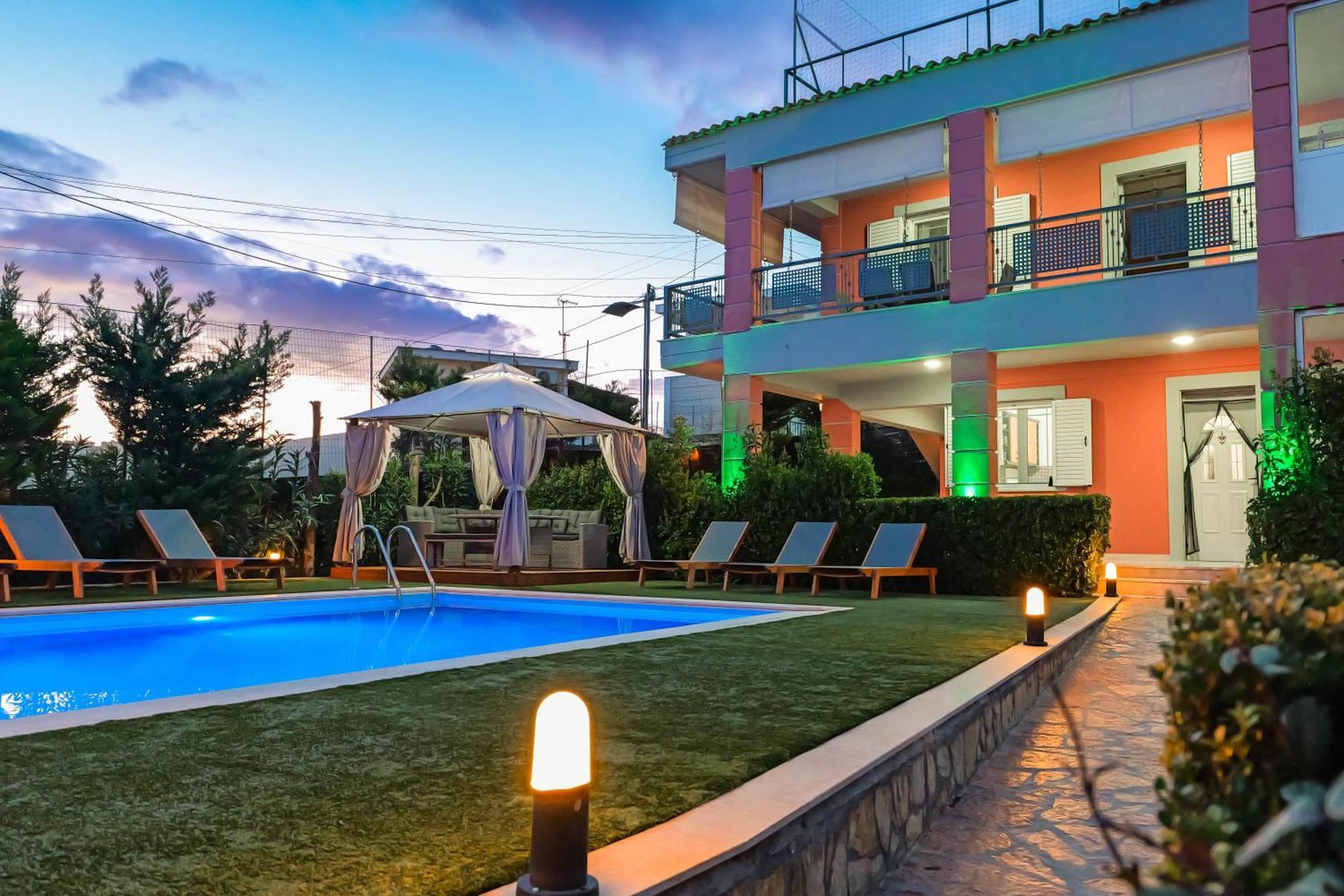 Villa Vrion Sarandë Exterior foto